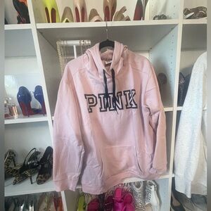 Pink pullover hoodie. Sz Lg